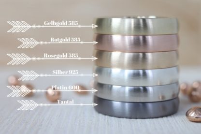 Trauringe Seiden Platin Eheringe Bild 5