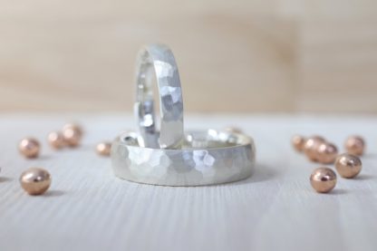 Trauringe / Verlobungsringe aus Silber / Sterlingsilber mit Bild 6